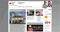 Desktop Screenshot of drk-biebesheim.org